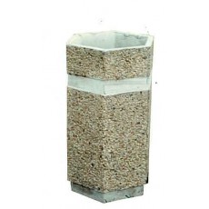 Hexagonal Refuse Bin